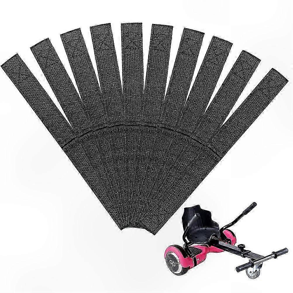 10 Pcs Adjustable Nylon Straps for Hoverboard Seat Attachment with Hook and Loop Fastening