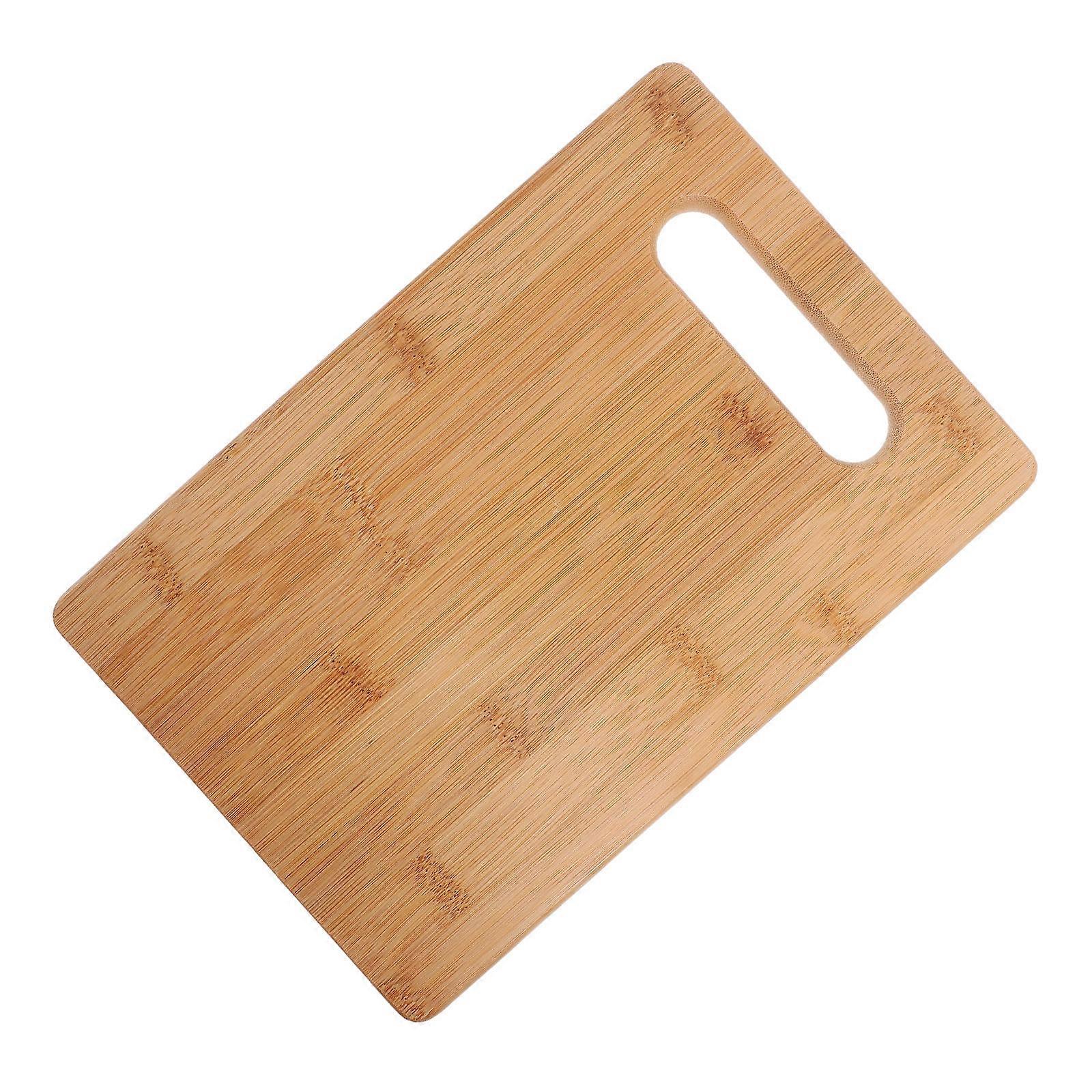 Bamboo Cutting Board 1 Piece Wall Hangable Chopping Mat for Kitchen Cooking