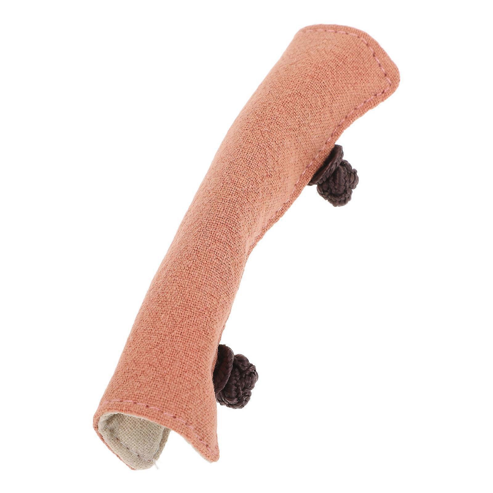 Pot Cover Handle Heat Resistant Kettle Accessory Khaki Rectangular Protective Pad For Home Users 1Pcs