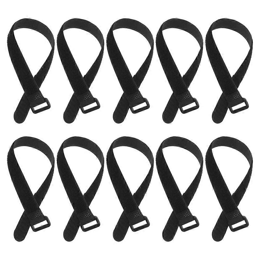 Adjustable Yoga Mat Strap with Hook and Loop 10Pcs Reusable Cable Ties
