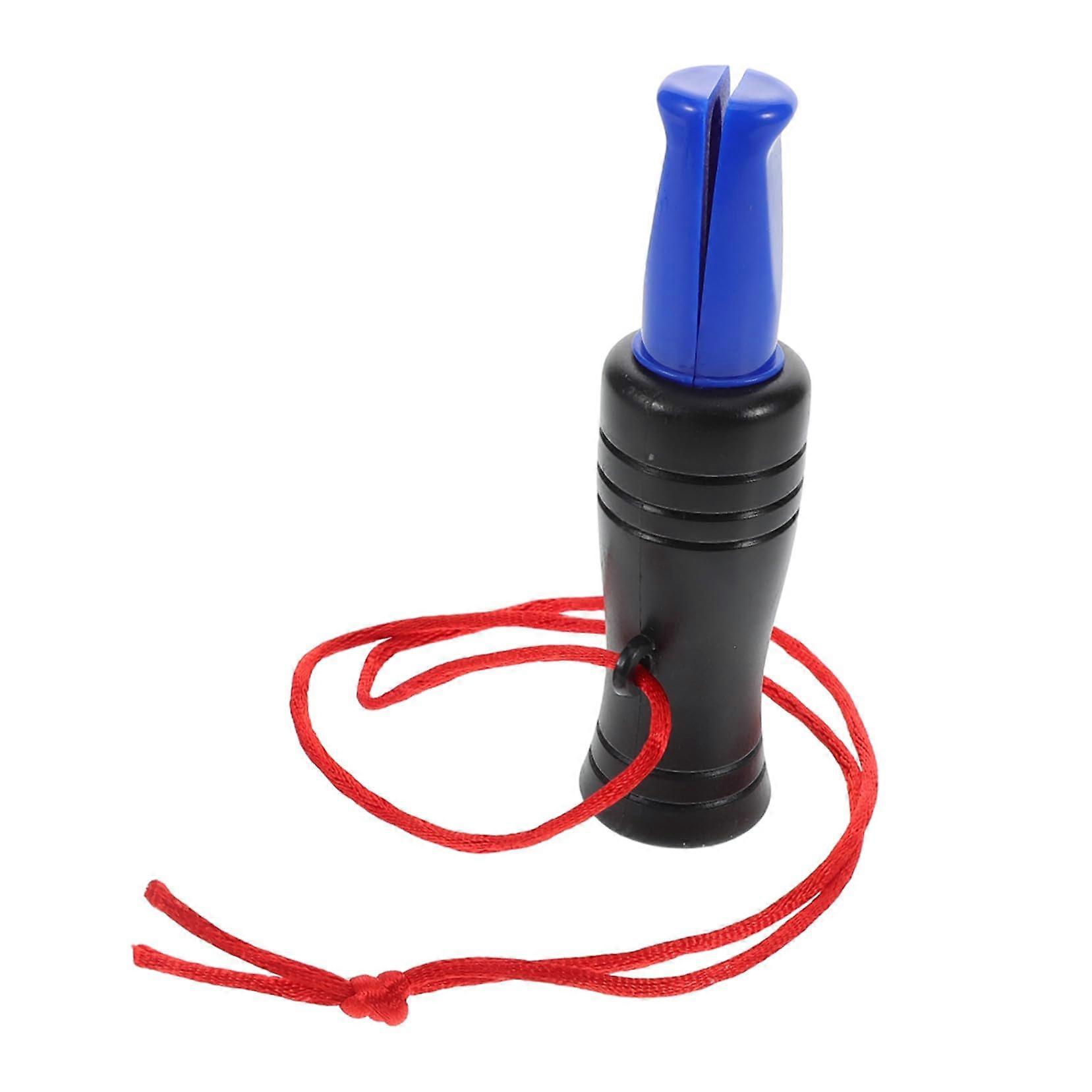 Lightweight Plastic Survival Whistle with Duck and Chicken Call for Camping Hiking Travel