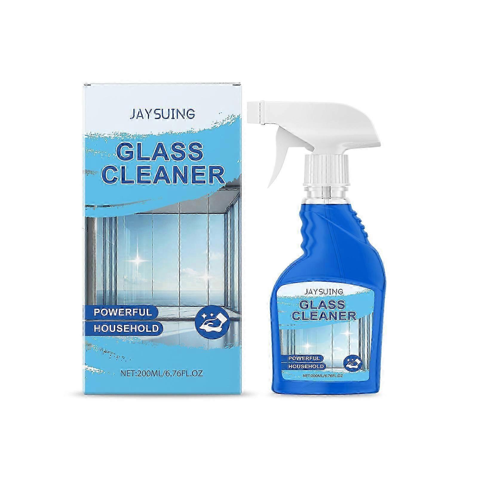 Glass Cleaner  StreakFree, Quick Drying, 200ml for Sparkling, LongLasting Transparency