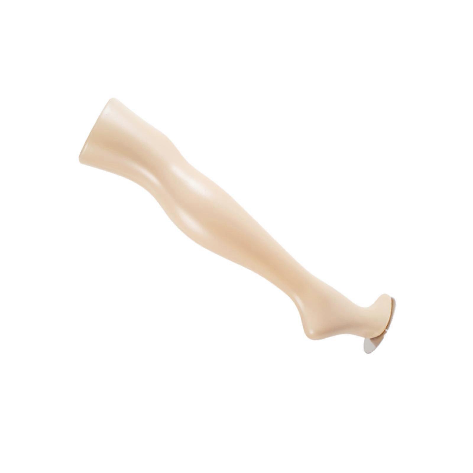 PE Plastic Display Stand Realistic Leg Form Display Tool Plastic Texture Perfect for Showcasing Hosiery and Accessories Multicolor