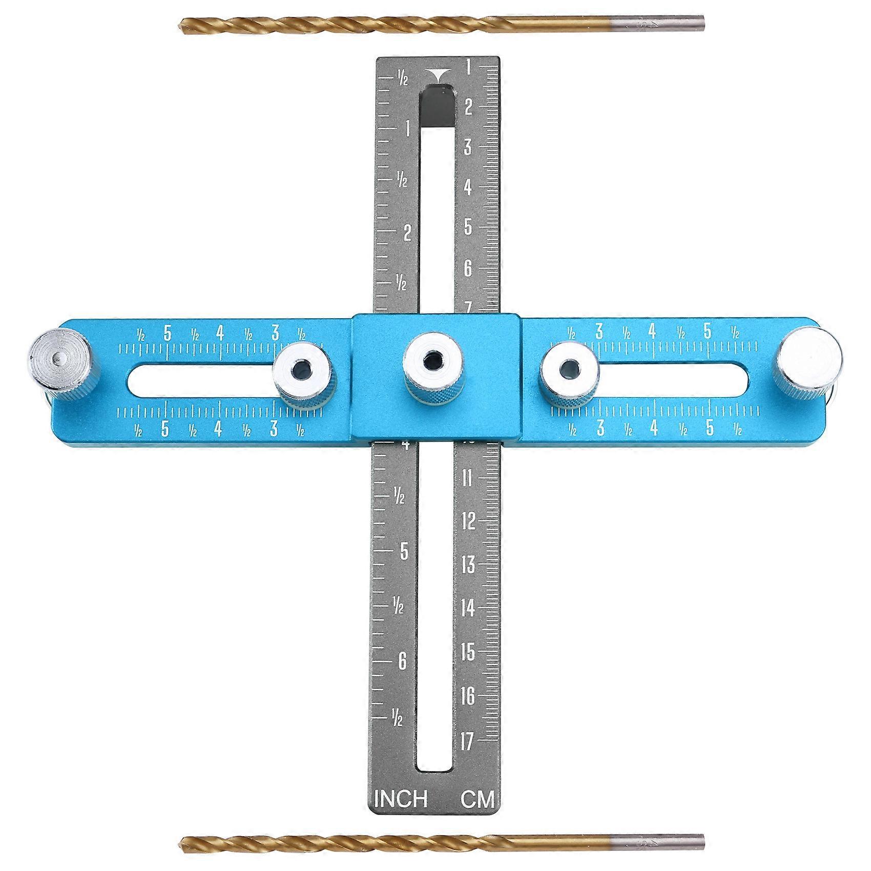 Handle Punching Positioner Installation Tool Blue+Gray