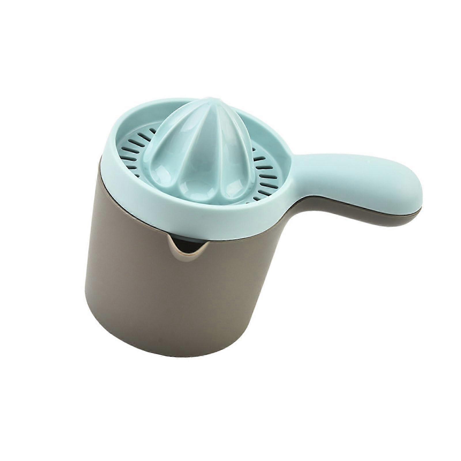 Manual Juicer Cup for Fresh Juice Anytime Portable Fruit Squeezer for Home Office Travel Blue