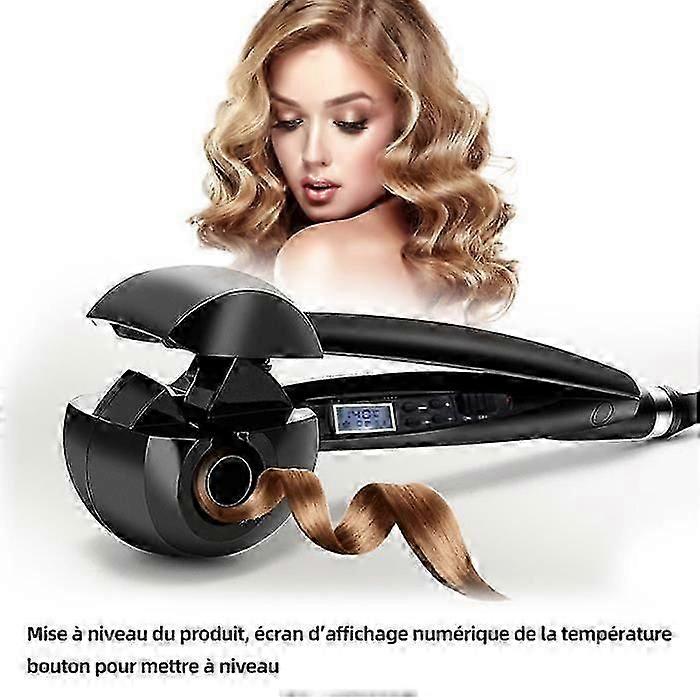 Professional Ceramic Curling Iron 140/160/230C 3 Heat Settings Automatic Styler