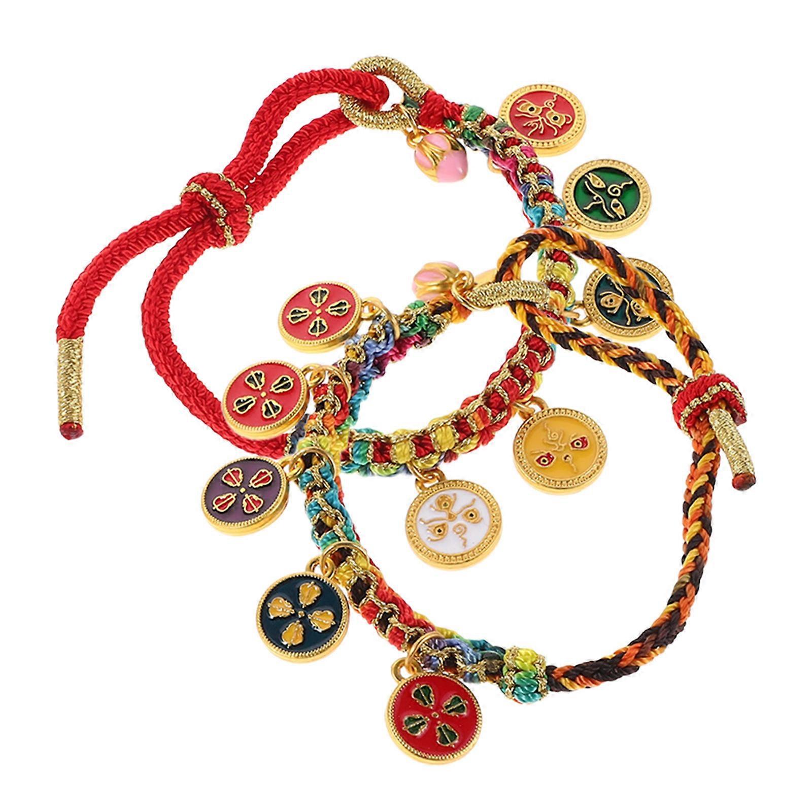 Rope Woven Bangle Spiritual Use 2Pcs