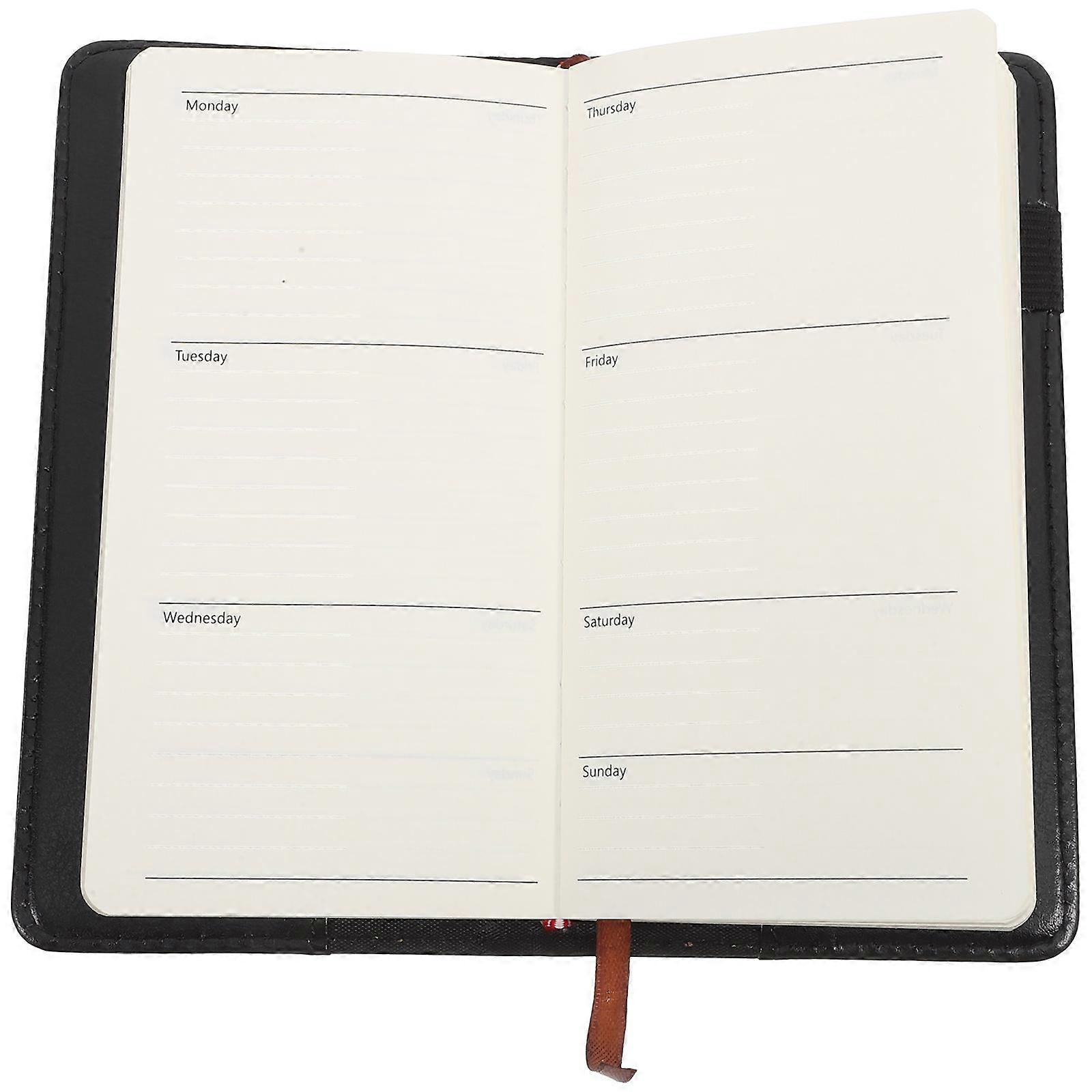 Daily Planner Office Schedule Notepad for Writing Use Business Notebook