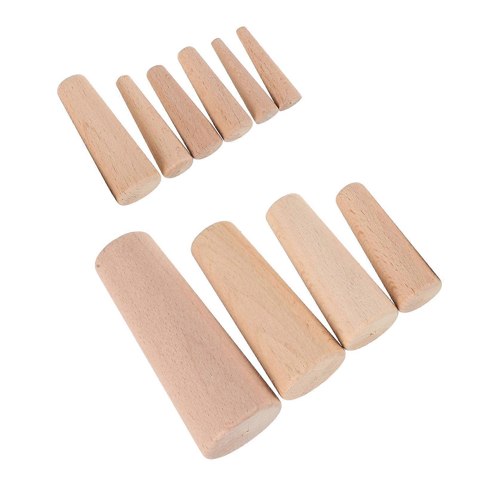 Wood Marine Drain Plug for Water Stopper Function 10Pcs Canoe Accessory