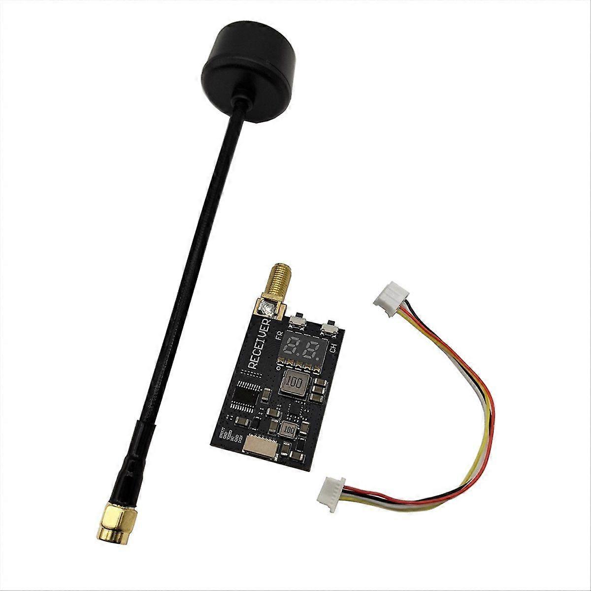 3.3G 64CH VRX FPV Wireless Image Transmission Receiver Frequency Support Range 3060-3500MHz/Automat