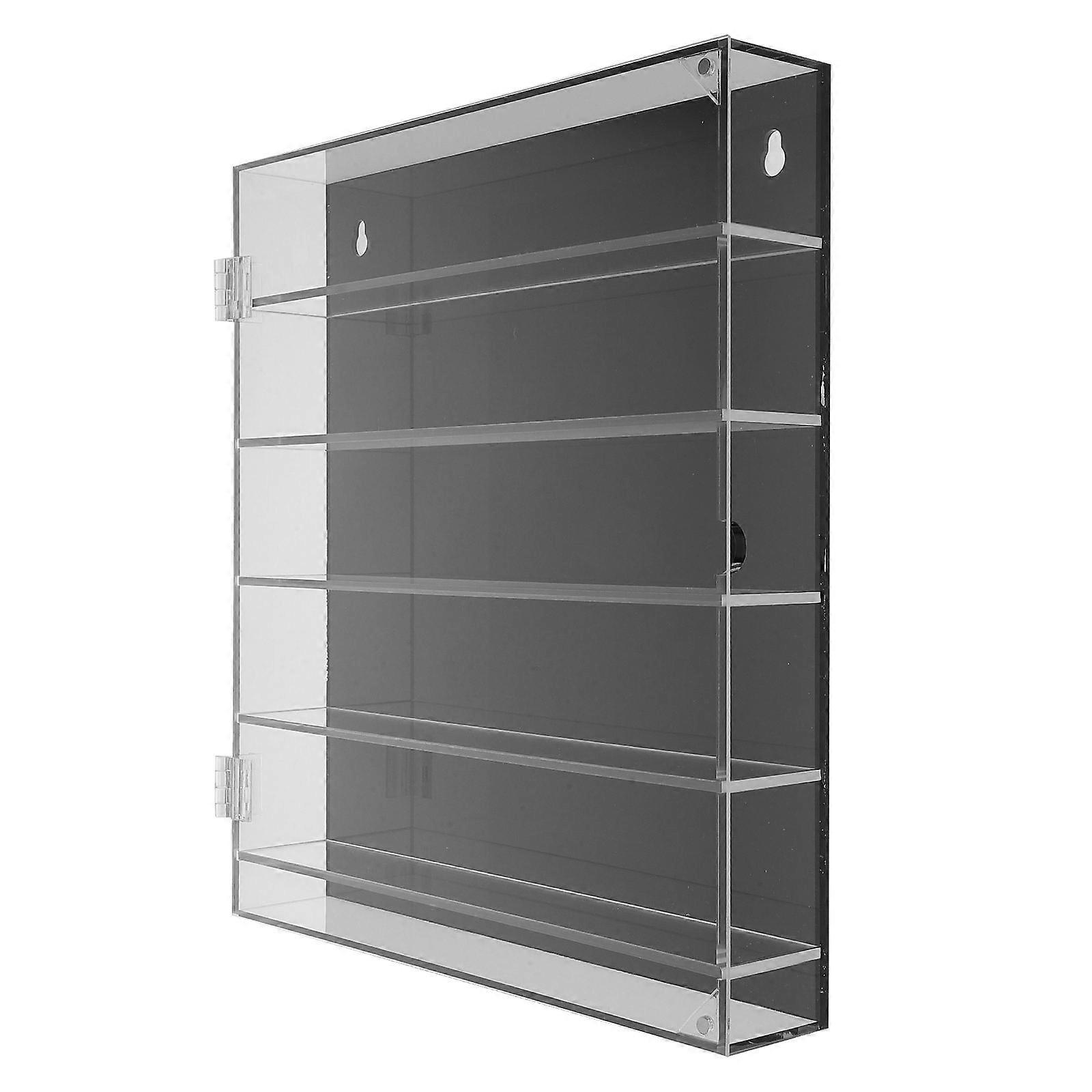 Clear Multi layer Acrylic Display Case for Mini Figures Doll Cabinet 1 Set