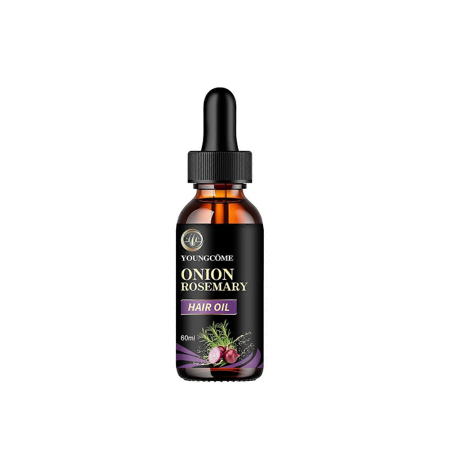 Soins capillaires huile essentielle oignon romarin menthe poivr��e huile fortifi��e nourrissant fendu sec bio soins capillaires am��liorant la 