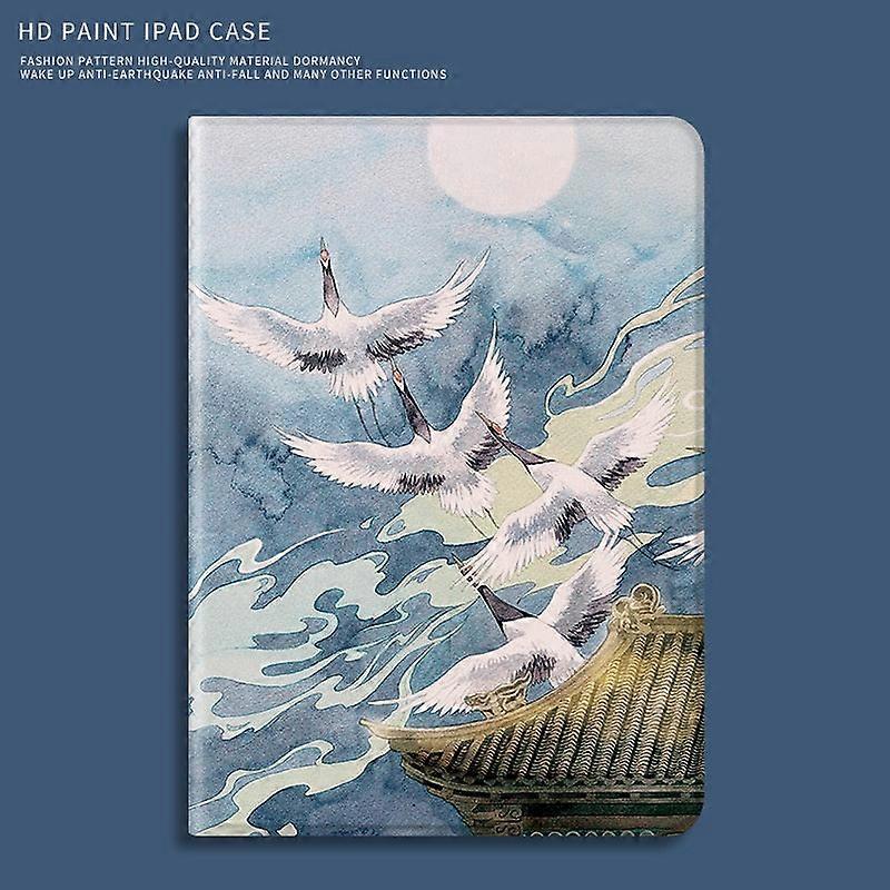 Stylish Case For Ipad Mini4/mini5 7.9" A111 Crane Cartoon Soft