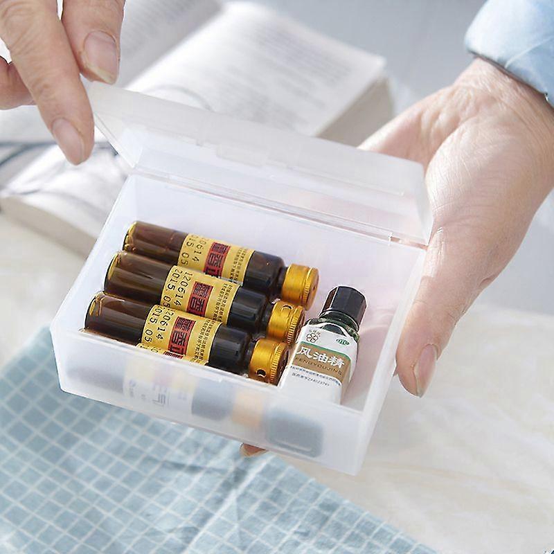 Mini Plastic Box Rectangular Box Translucent Box Packing Box Storage Box Case