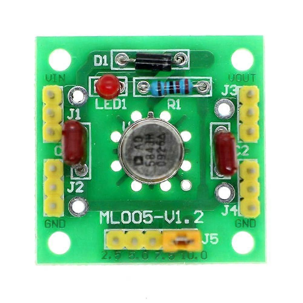 AD584 High-Precision Voltage Reference Module 4-Channel 2.5V / 5V / 7.5V / 10V