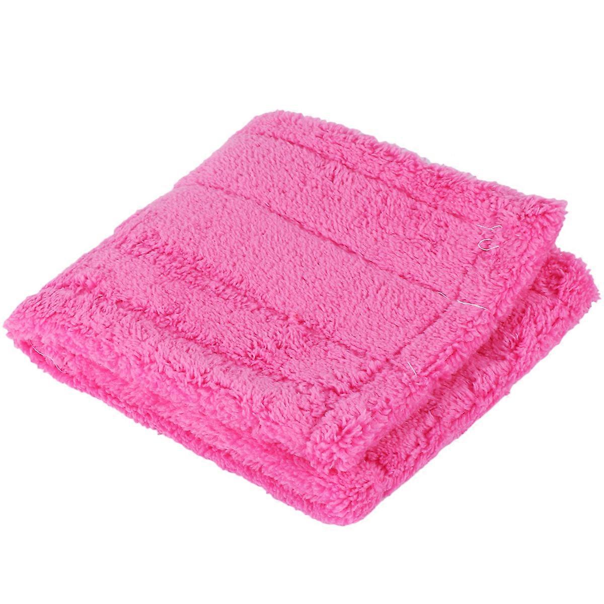 Microfiber Dust Mop Covers 2Pcs Designed For Household Cleaning 43x13.5cm Red Thick Microfiber Design For Efficient Dust Pickup