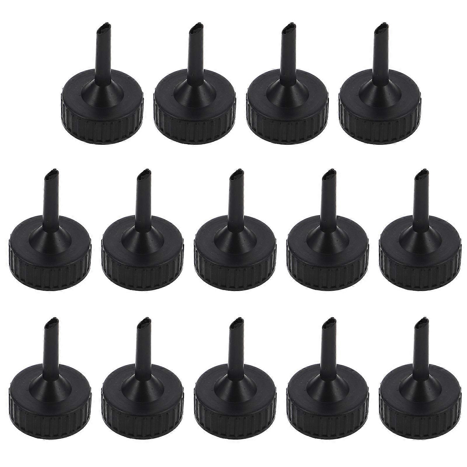 Black Mini Plastic Funnel for Precise Water Filling 200Pcs Electric Use