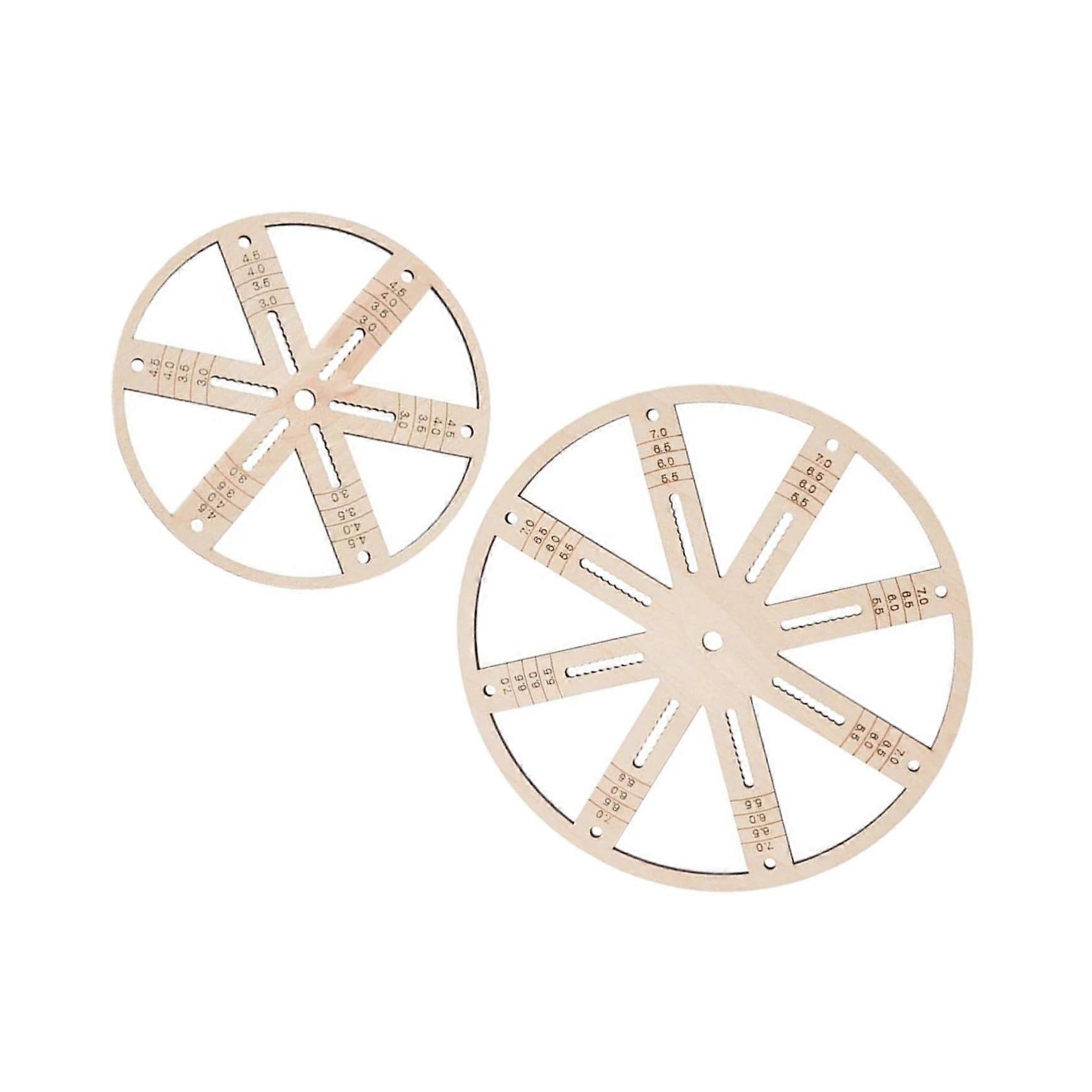 2pcs Wooden Candle Wick Holder Adjustable Wick Centering Tool for DIY Candle Making Durable