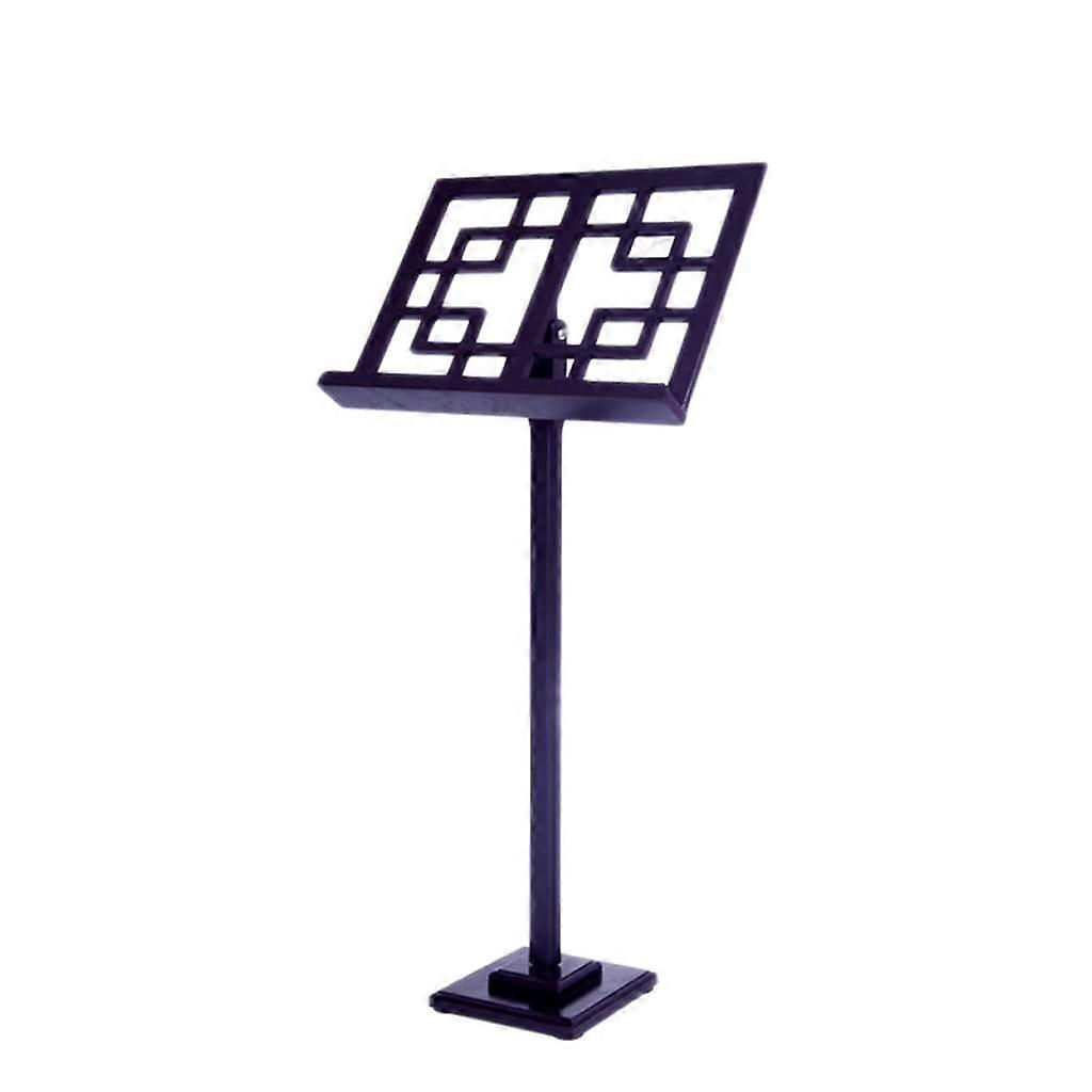 Adjustable Folding Music Stand with Wider Tripod Base for Sheet Music, Foldable and Lightweight