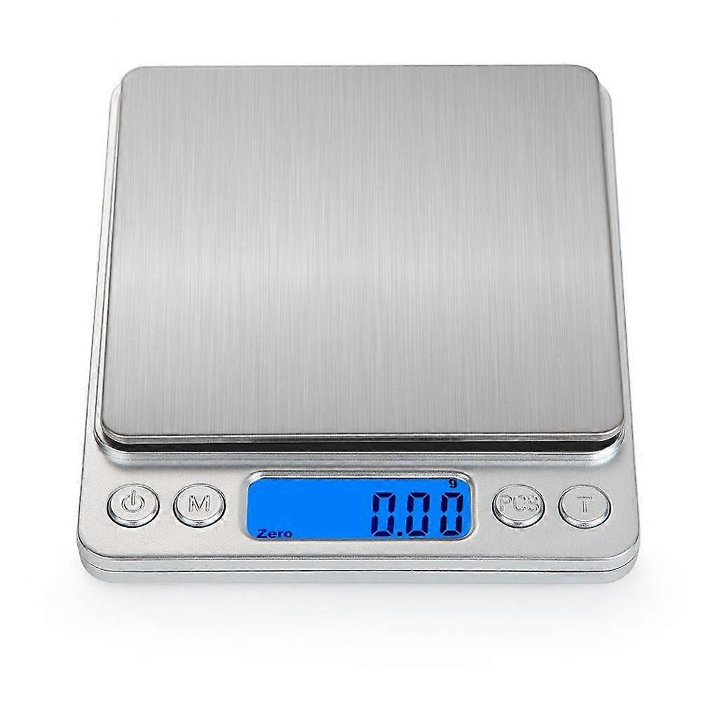 Digital Pocket Scale 3000g/0.1g USB Rechargeable  Precision Kitchen and Jewelry Scale with LCD Display