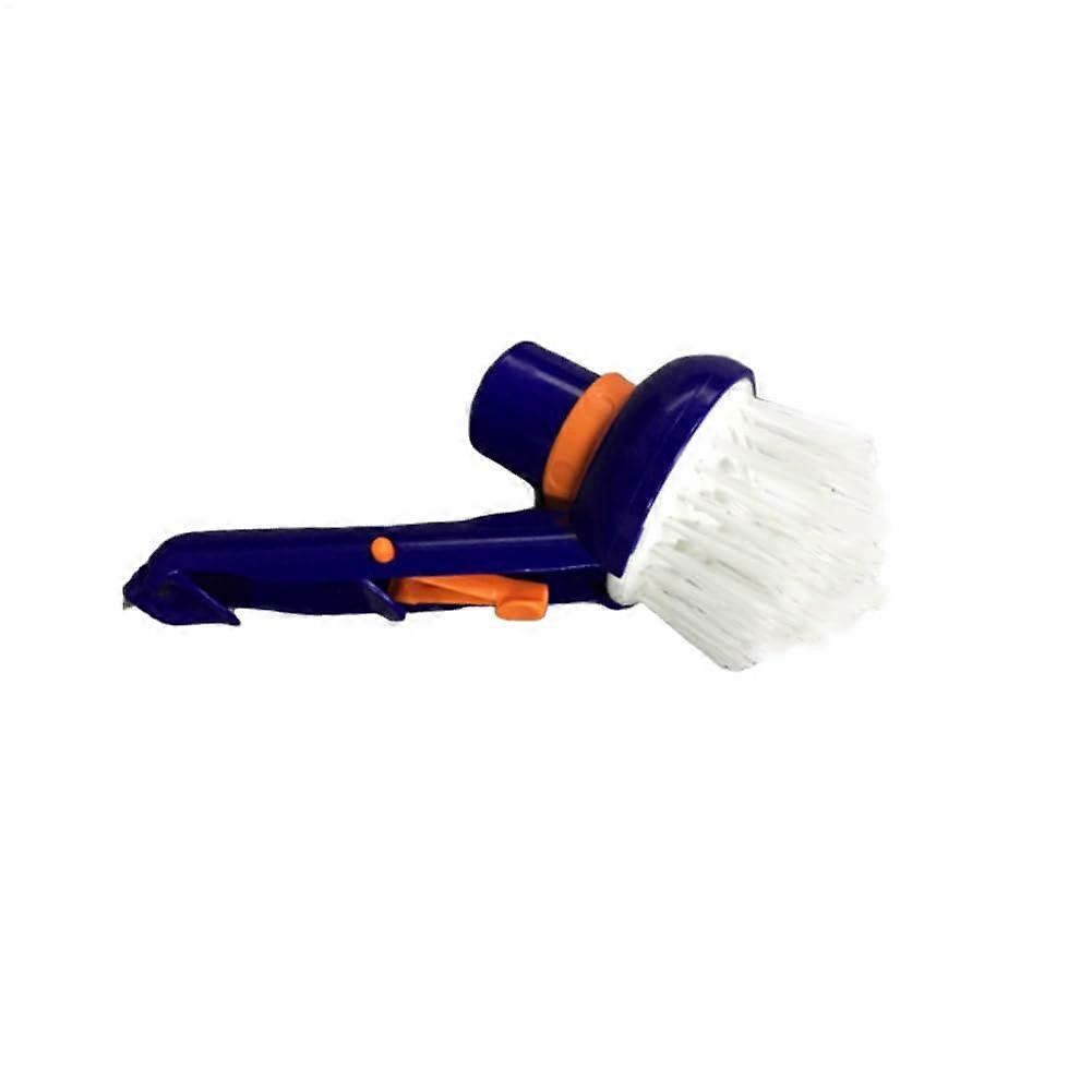 Pool Cleaning Brush with Compact Size for Deep Corner Cleaning, Durable and Corrosion Resistant