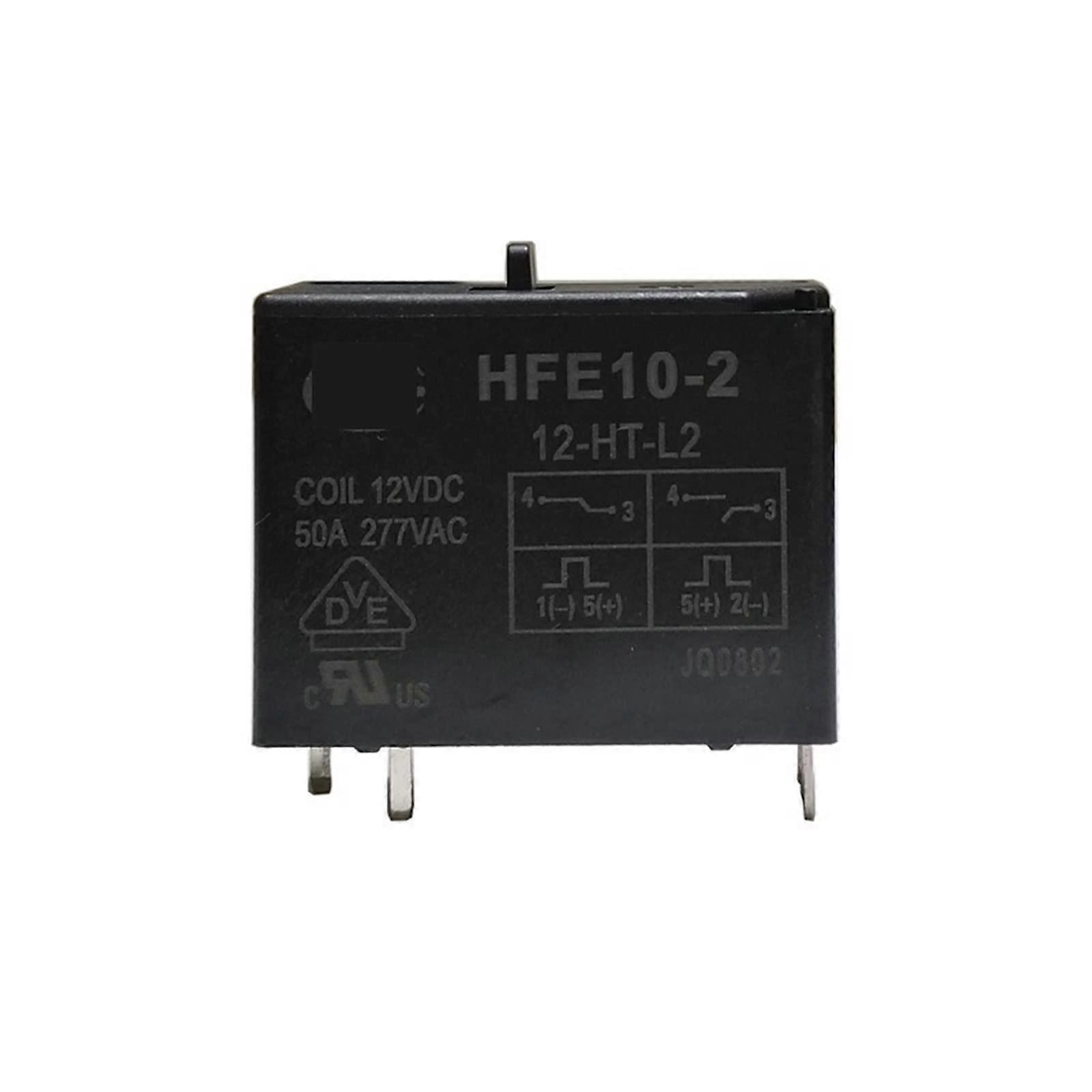 5PCS  Current Power Relay 50A 5PIN 277VAC 12VDC 24VDC Wide Voltage Durable Design