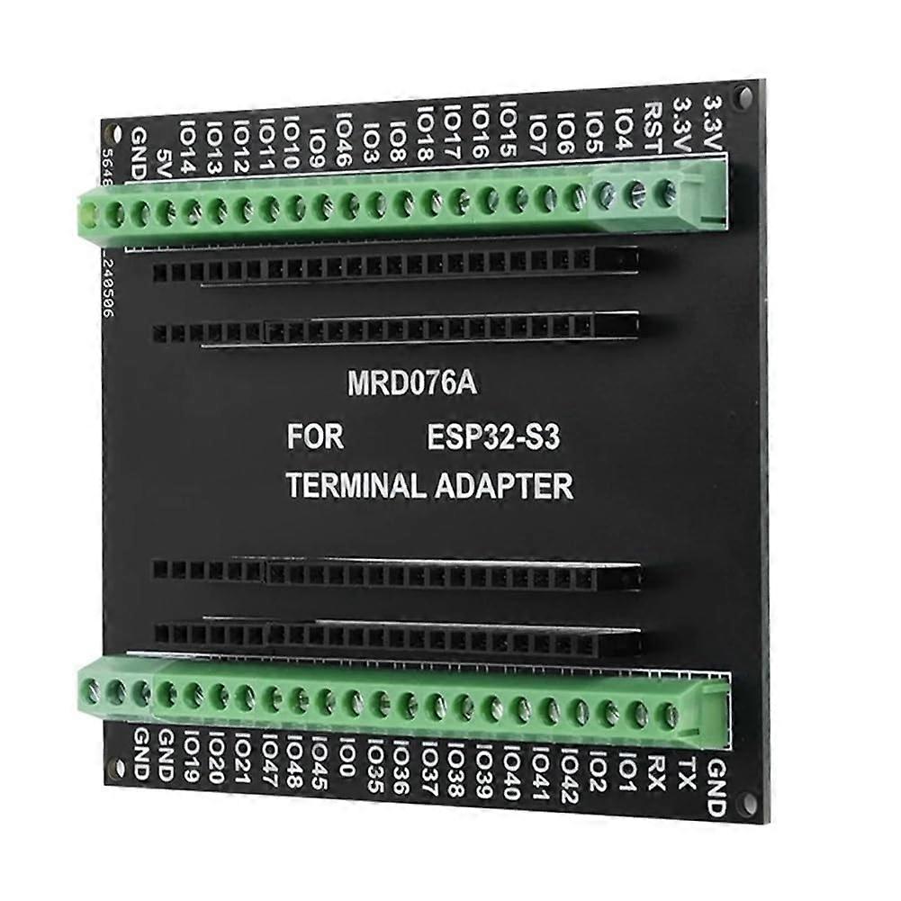 ESP32S3 Expansion Board Dual GPIO Breakout DoubleLayer Design for N8R2 N16R8 Development