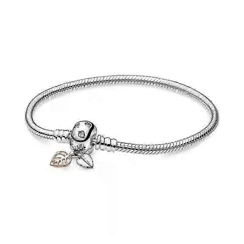 Silver Plated Cute Chain Charm Bracelet