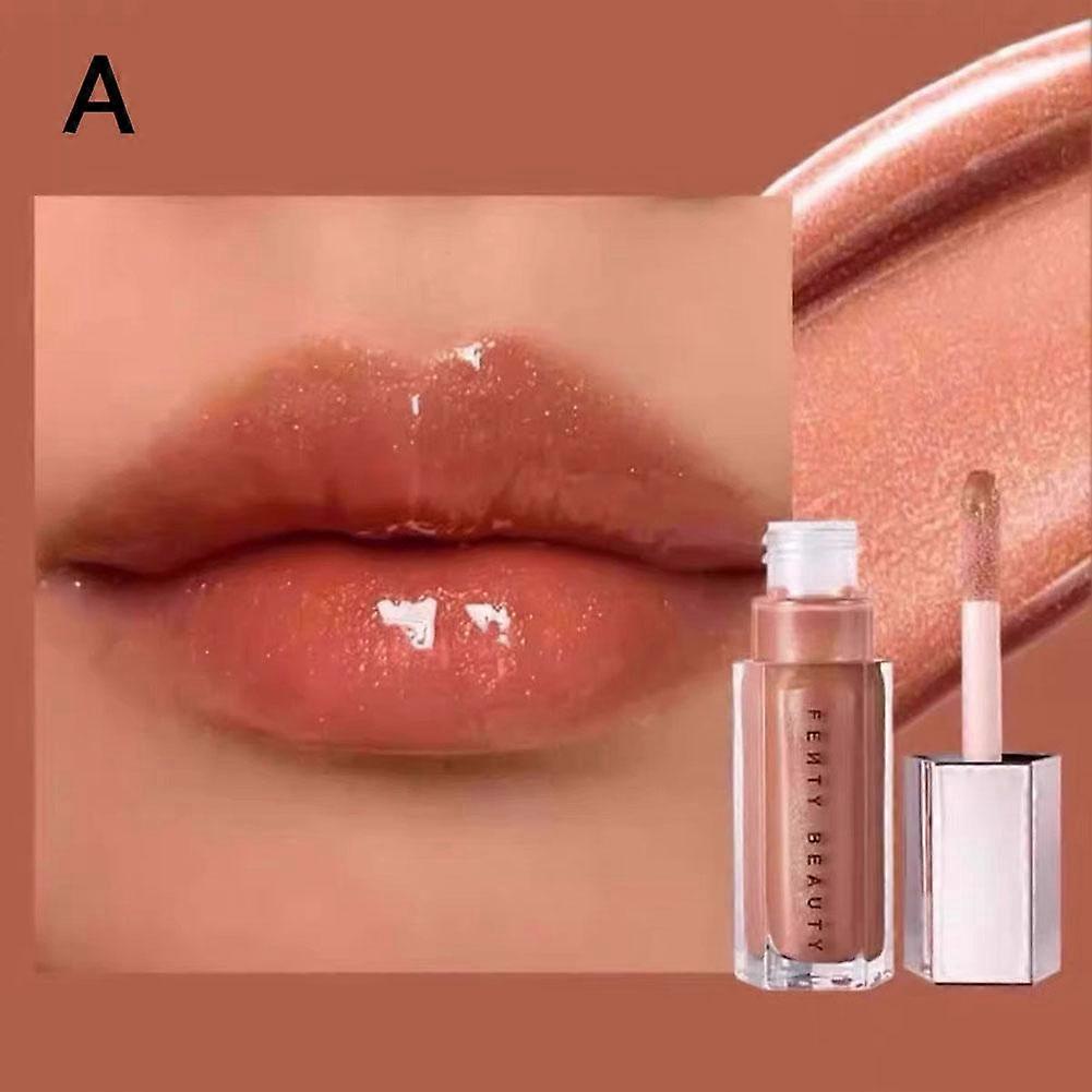 FentyBeauty Rihanna Gloss Lip Gloss Mirror Water Gloss Lip Gloss Makeup Stick pour des lèvres longue tenue, hydratées et nourries