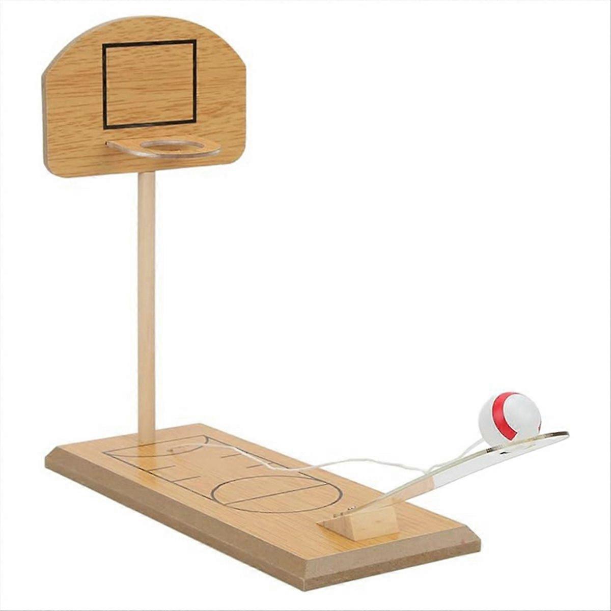 Trä finger basket -spel, mini basketspel, för barn