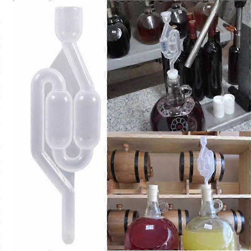 Plastic capped one-way brewing valve for red wine, beer fermentation, and venting.