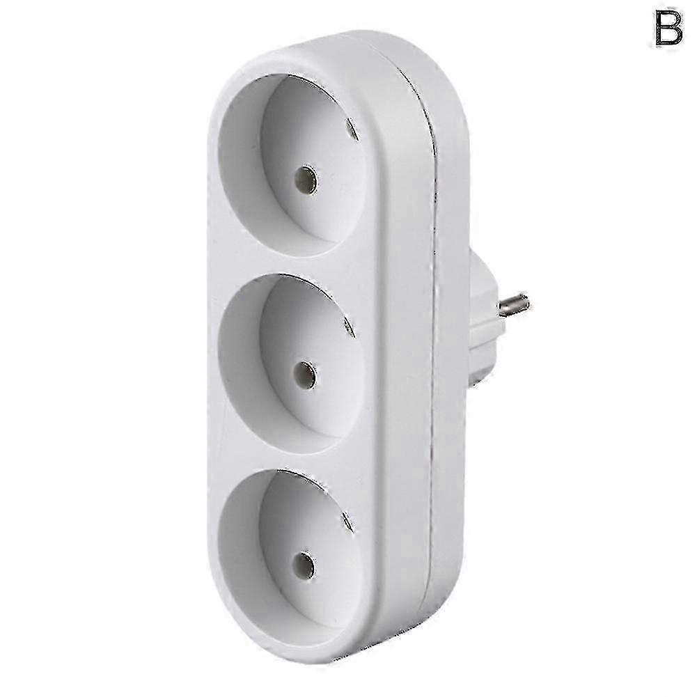EU Ground Wall Socket Adapter Plug Extension Power Outlet Converter 3500W