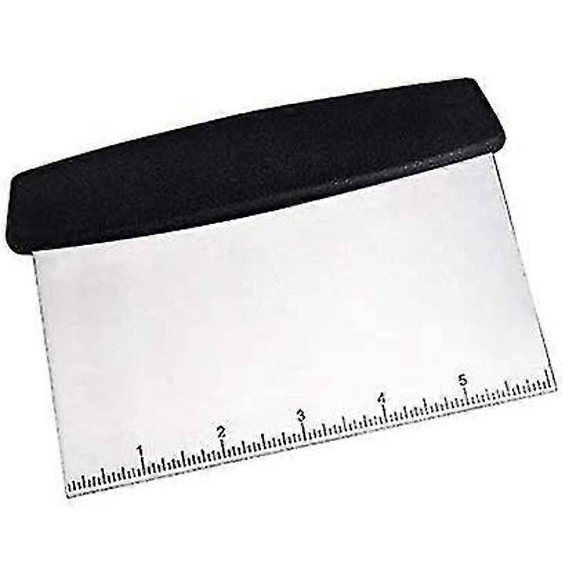 2 Pcs Bread Cake Dough Scraper Cutter Bench