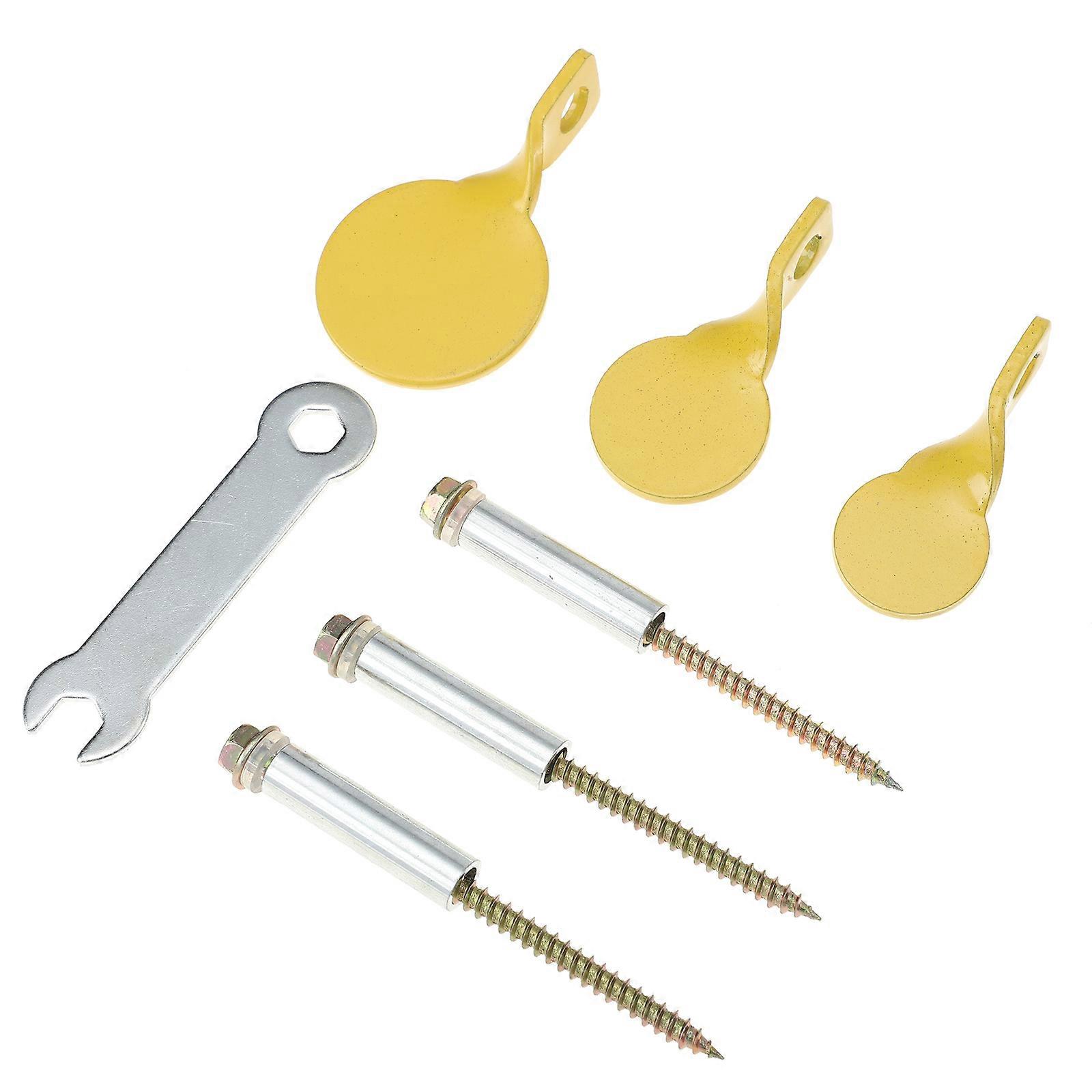 Stainless Steel Small Spinning Target for Training Use 1Set