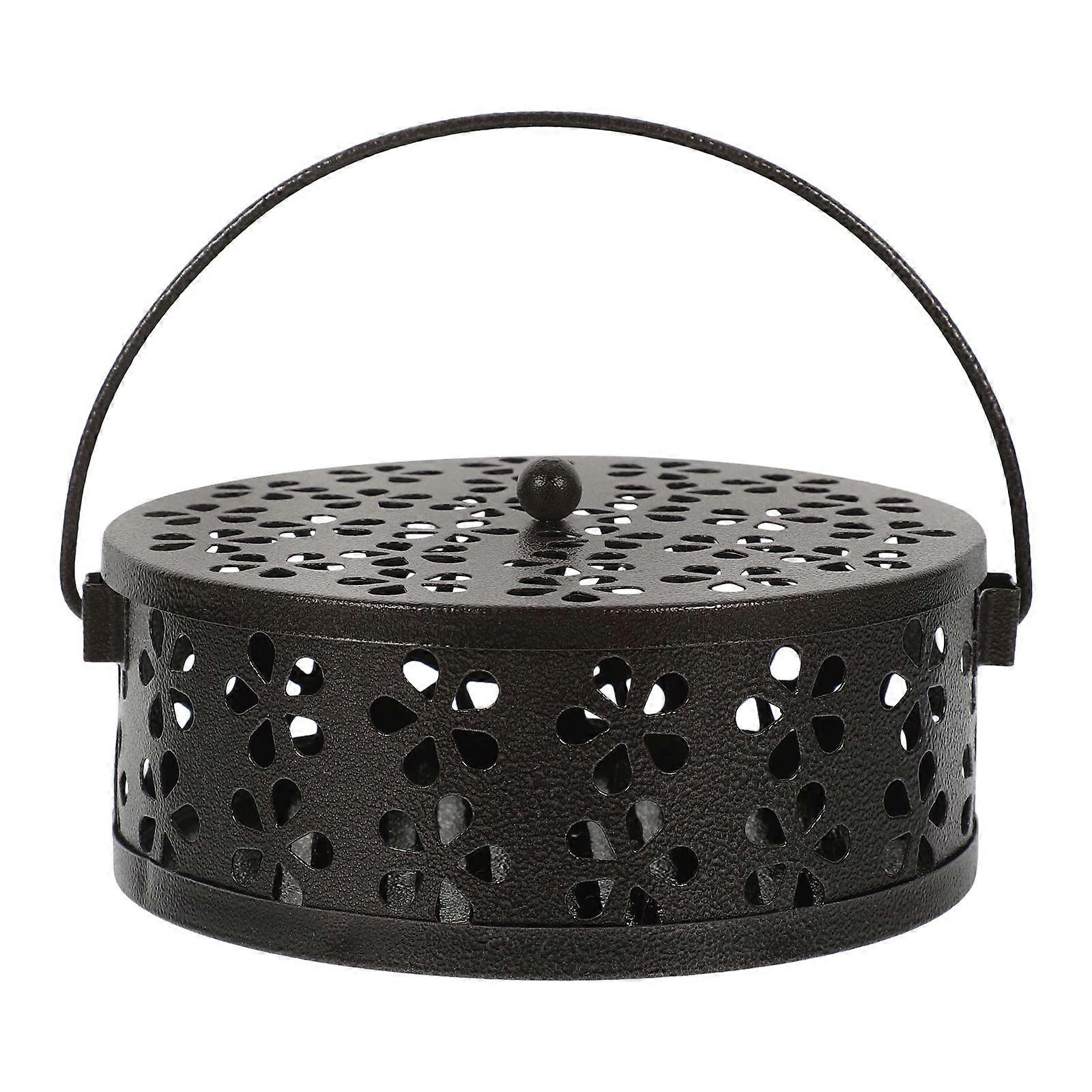 Fireproof Box Home Office Ash Collection Black 1Set