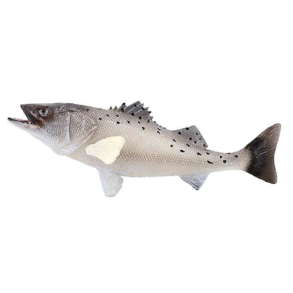 Plastic Fish Model Simulation Weever Figure for Decoration