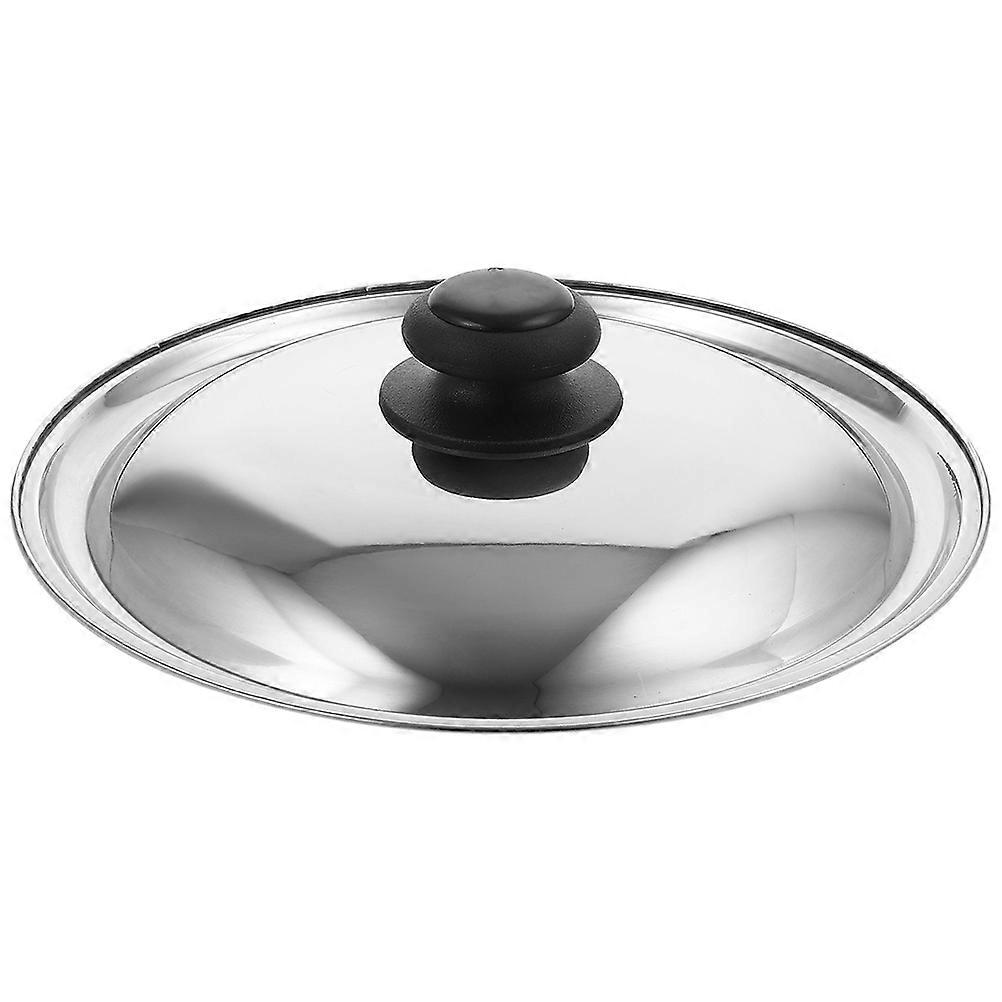 Silver Pan Lid Stainless Steel Pot Lid for Cooking