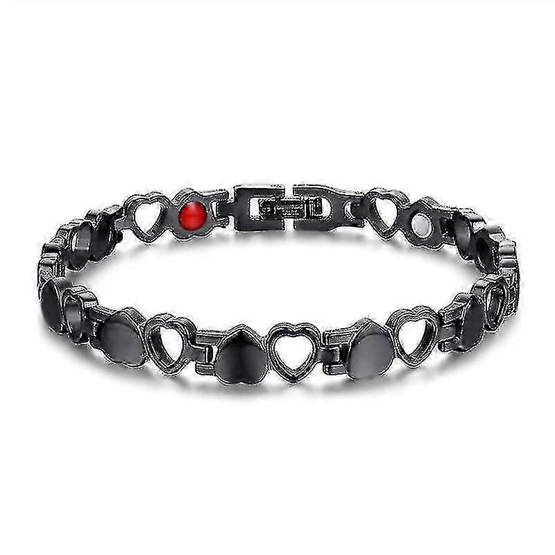 2pcs Magnetic Therapy Bracelets for Circulation & Slimming Aid