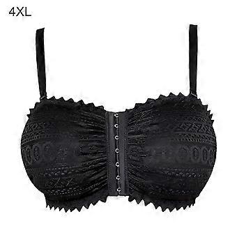 ZERILUNA Sexy Women Lace Bra with Front Closure Breathable Push Up Brassiere