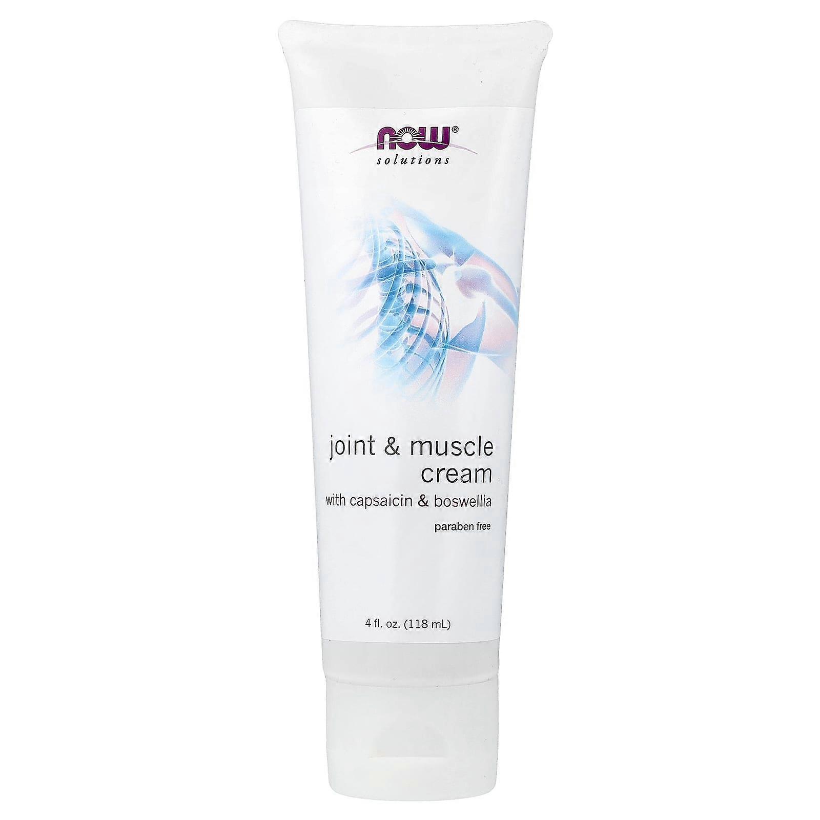 Now Foods, Solutions, Gelenk- und Muskelcreme, 4 fl. oz (118 ml)