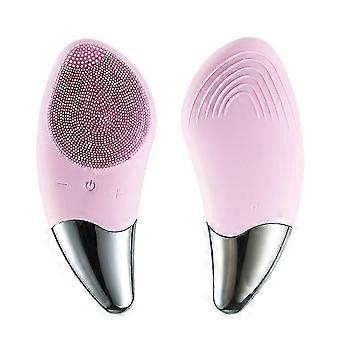 Cleansing Brush And Eye Contour Massager, Waterproof, Sonic Technology, Rechargeable Via Usb Cable, Autonomous 90 Minutes, Suitable For All Skin Types
