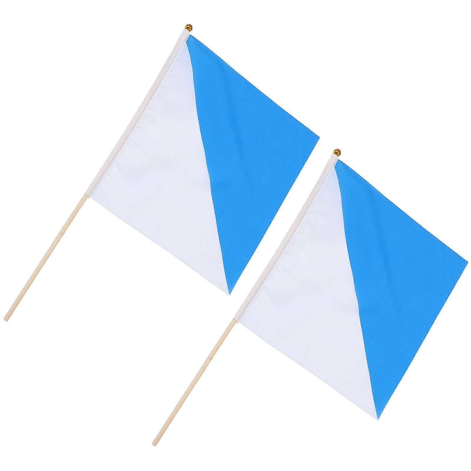 Hand Held Navy Flag for Party Decorations 2Pcs