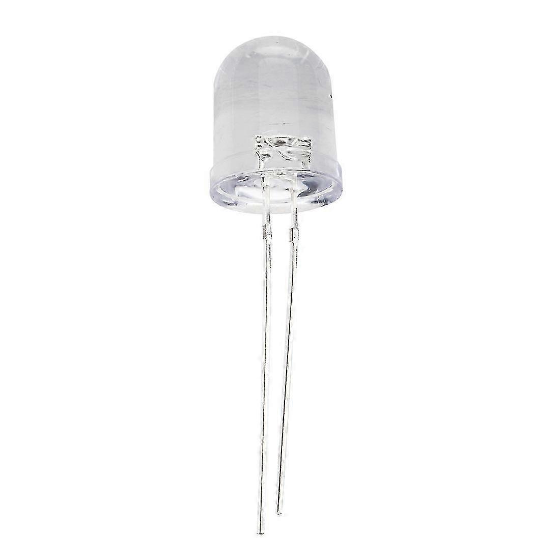 10 pcs 10 mm white light emitting diode LED
