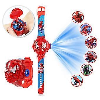 Armbanduhr Cartoon Flash Spiderman Frozen Elsa Uhren mit verstellbarem Armband Geschenke für Kinder