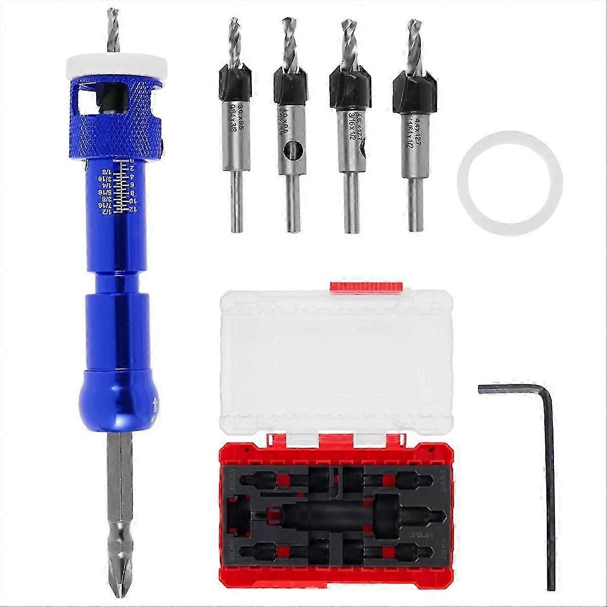Woodworking Counterbore Drill Step Drill C