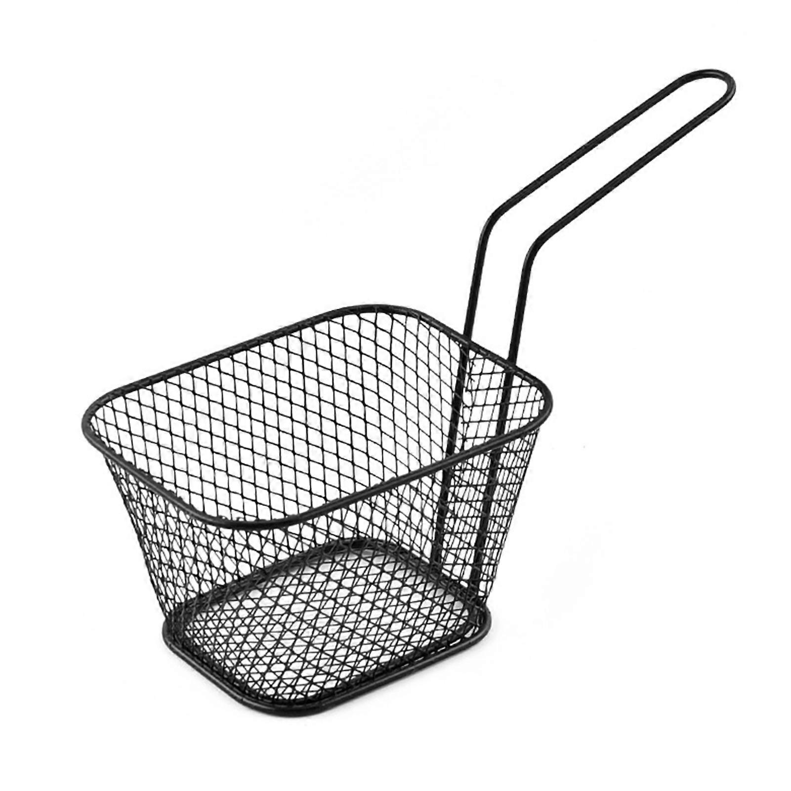 Wire Fry Basket - Compact & Multi Functional - for Snacks & Food Presentation
