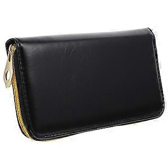 Friseurschere Tragetasche Tasche Friseur PU Ledertasche mit 2 Scheiden