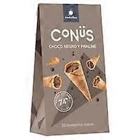 Praline dark chocolate cone 70 g