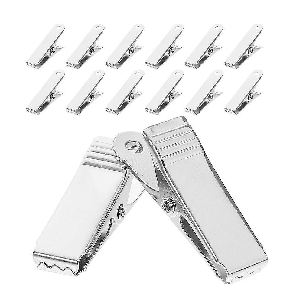 Electrical Metal Clips for Testing Work Laboratory 48Pcs