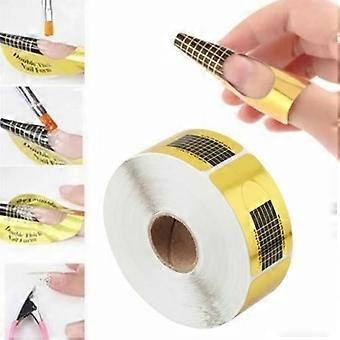 False nails - Unspecified - 500Pcs - Adhesive template - Nail art stickers - Manicure tools